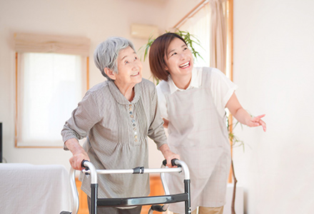 訪問ヘルパーの一例